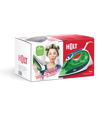 Утюг HOLT HT-IR-010 Green, 2-е