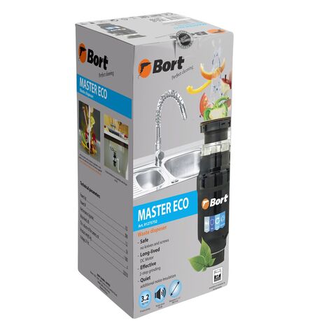 Измельчитель пищевых отходов Bort Master Eco, 6-е