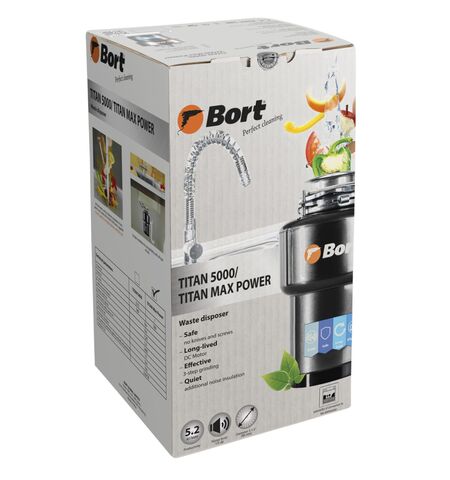 Измельчитель пищевых отходов Bort TITAN MAX POWER, 7-е фото товара в интерент-магазине freenet.by Измельчитель пищевых отходов Bort TITAN MAX POWER, 7-е