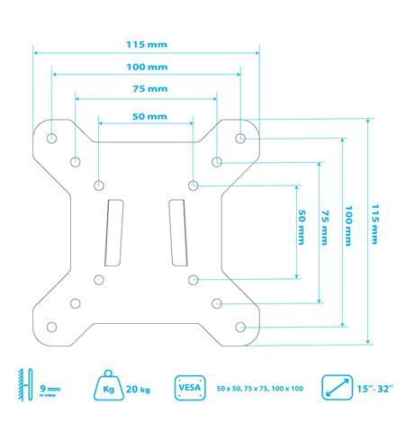 Кронштейн Kromax VEGA-3 NEW, 7-е