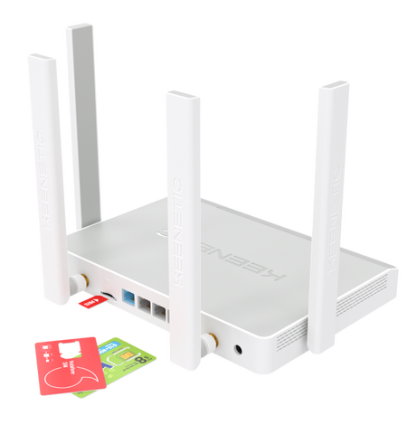 Wi-Fi роутер KEENETIC Hero 4G KN-2310, 5-е фото товара в интерент-магазине freenet.by Wi-Fi роутер KEENETIC Hero 4G KN-2310, 5-е