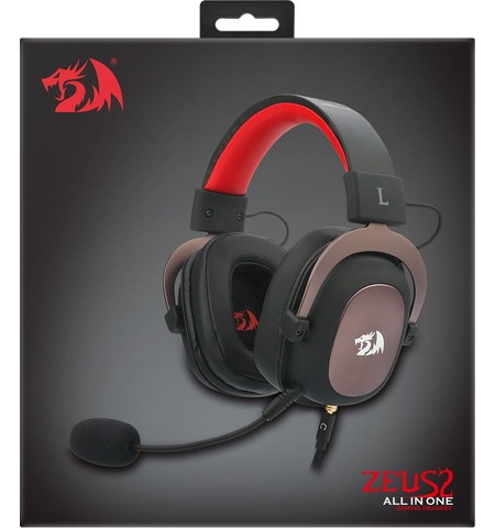 Игровые наушники с микрофоном REDRAGON ZEUS 2, 21-е