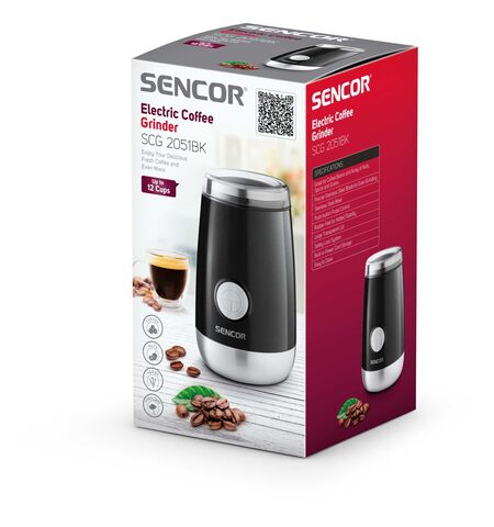 Электрическая кофемолка SENCOR SCG 2051BK, 5-е фото товара в интерент-магазине freenet.by Электрическая кофемолка SENCOR SCG 2051BK, 5-е