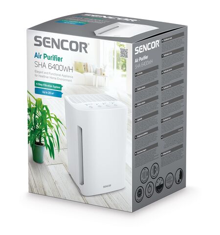 Очиститель воздуха SENCOR SHA 6400WH-EUE3, 5-е