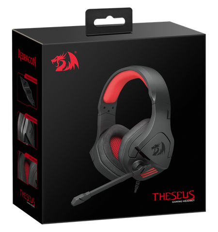 Наушники с микрофоном Redragon Theseus, 10-е