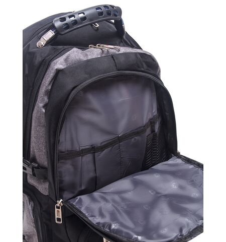 Рюкзак No Brand 6026 +SWISSGEAR Black Grey, 7-е