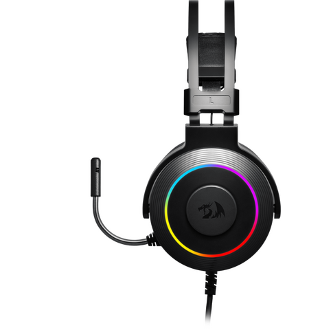 Игровые наушники с микрофоном REDRAGON LAMIA 2 Black, 8-е