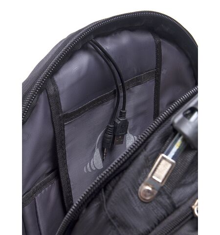 Рюкзак No Brand 7016 +SWISSGEAR Black, 9-е