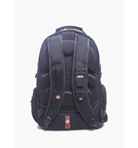 Рюкзак No Brand 7016 +SWISSGEAR Black Grey, 3-е