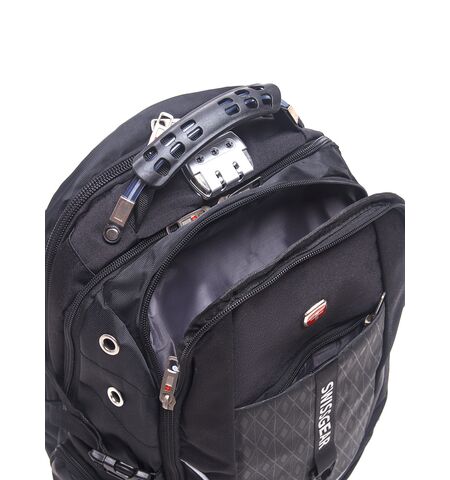 Рюкзак No Brand 7027 SWISSGEAR Black, 6-е