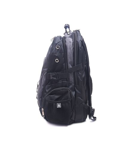 Рюкзак No Brand 7027 SWISSGEAR Black Grey, 5-е