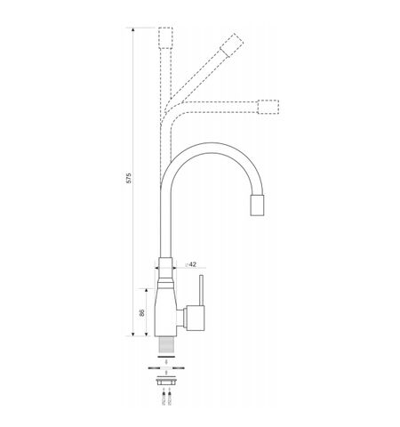 Смеситель Liveno LAVO (ARM-LAVO-BEZ), 2-е