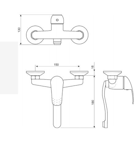 Смеситель Liveno OMIKRON (ARM-OMIK-3A), 5-е