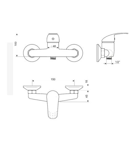 Смеситель Liveno OMIKRON (ARM-OMIK-4), 5-е