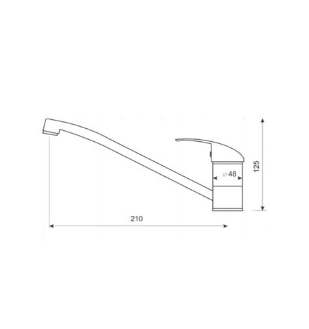 Смеситель Liveno OMIKRON (ARM-OMIK-5), 2-е