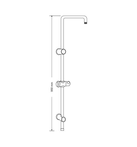 Душевая система Liveno QUADRO (ZP-QUADRO), 2-е