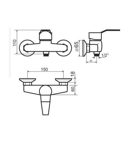 Смеситель Liveno VESTO (ARM-VESTO-4), 5-е