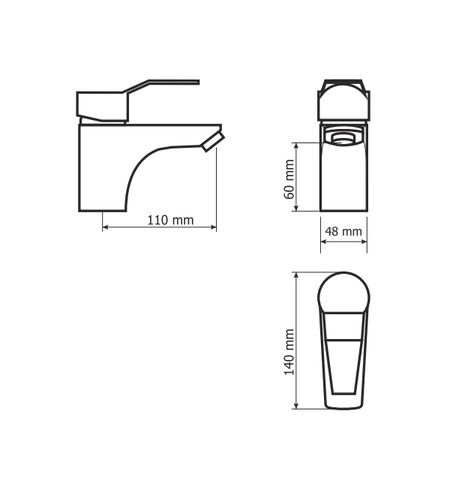 Смеситель Liveno VESTO (ARM-VESTO-6), 5-е