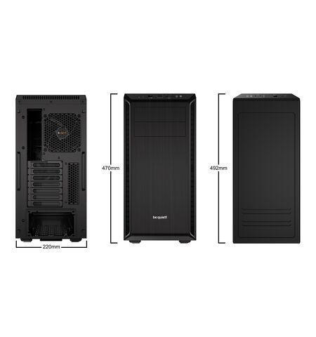 Корпус be quiet! PURE BASE 600 BG021, 2-е