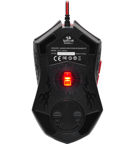 Игровой набор мышь + коврик REDRAGON M601BA, 11-е фото товара в интерент-магазине freenet.by Игровой набор мышь + коврик REDRAGON M601BA, 11-е