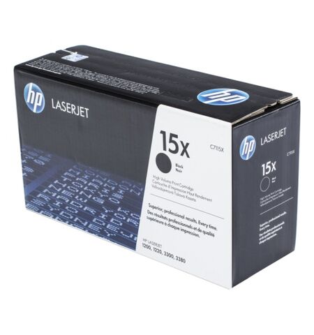 Оригинальный картридж HP 15X Black (C7115X), 2-е