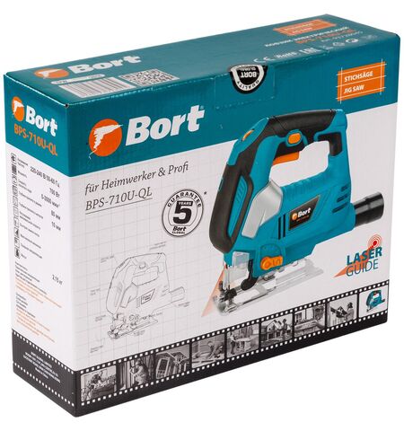 Электролобзик Bort BPS-710U-QL, 7-е