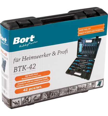 Набор инструментов Bort BTK-42 (42 предмета), 6-е