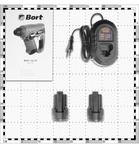Перфоратор Bort BHD-12Li-D, 10-е