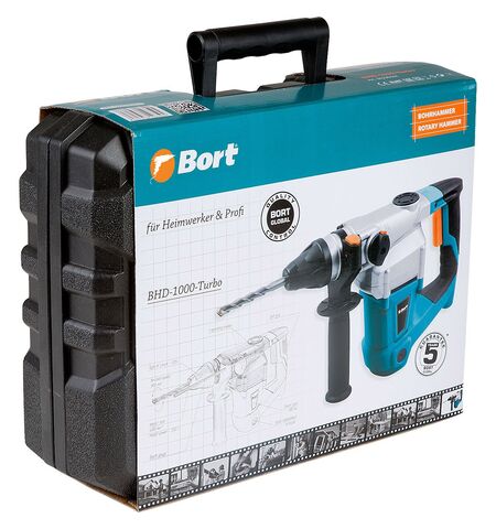 Перфоратор Bort BHD-1000-Turbo, 5-е