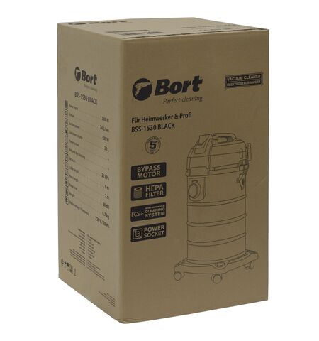 Пылесос Bort BSS-1530 BLACK, 14-е