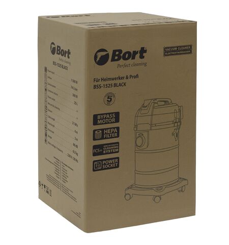 Пылесос Bort BSS-1525 BLACK, 14-е фото товара в интерент-магазине freenet.by Пылесос Bort BSS-1525 BLACK, 14-е