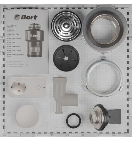 Измельчитель пищевых отходов Bort Titan 5000 Control, 6-е