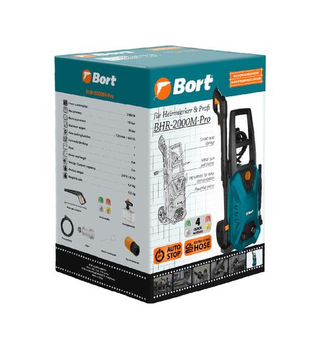 Мойка высокого давления Bort BHR-2000M-Pro, 9-е
