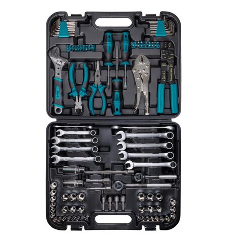 Универсальный набор инструментов Bort BTK-121 (121 предмет), 2-е фото товара в интерент-магазине freenet.by Универсальный набор инструментов Bort BTK-121 (121 предмет), 2-е