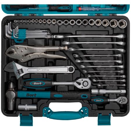 Универсальный набор инструментов Bort BTK-86 (86 предметов), 4-е