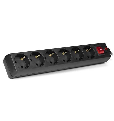 Сетевой фильтр SVEN Optima Black (6 розеток 5 м), 3-е
