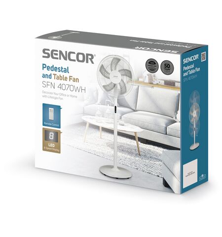 Вентилятор SENCOR SFN 4070WH, 12-е