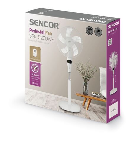 Напольный вентилятор SENCOR SFN 5200WH, 10-е