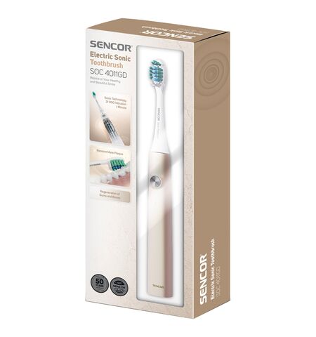 Электрическая зубная щетка SENCOR SOC 4011GD, 2-е