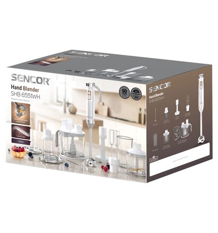 Погружной блендер SENCOR SHB 6551WH, 17-е