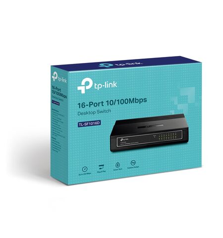 Коммутатор TP-Link TL-SF1016D, 4-е