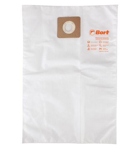 Комплект одноразовых мешков для пылесоса Bort BB-25PP, 2-е