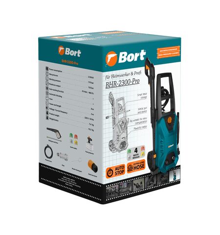 Мойка высокого давления Bort BHR-2300-Pro, 15-е