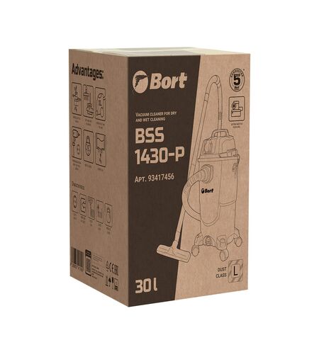 Пылесос Bort BSS-1430-P, 9-е фото товара в интерент-магазине freenet.by Пылесос Bort BSS-1430-P, 9-е