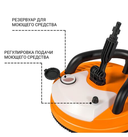 Щетка для мойки высокого давления Bort Speed Master Pro, 3-е