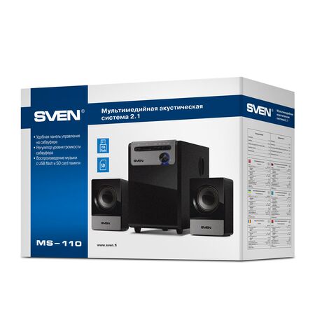 Акустическая система SVEN MS-110, 8-е