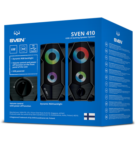 Акустическая система SVEN 410, 8-е