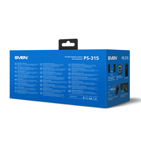 Портативная колонка SVEN PS-315, 12-е
