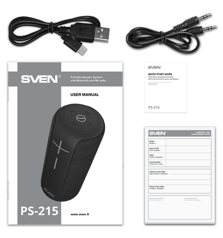 Портативная колонка SVEN PS-215, 11-е