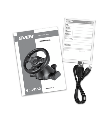 Игровой руль SVEN GC-W150, 6-е фото товара в интерент-магазине freenet.by Игровой руль SVEN GC-W150, 6-е